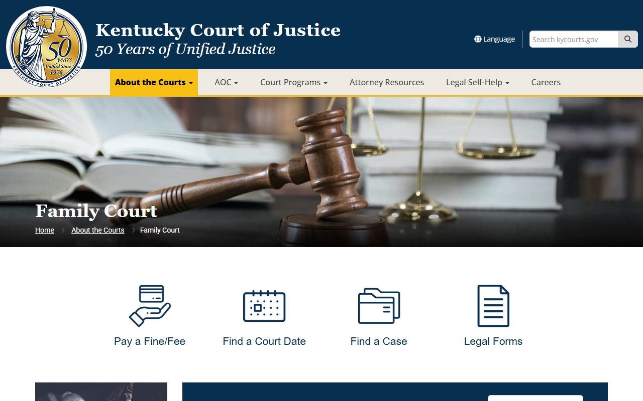 Butler County court records Family Court matters